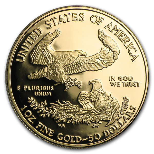 2002 Proof Gold American Eagle - 1 Troy Oz - Image 3