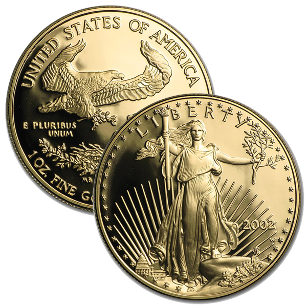 2002 Proof Gold American Eagle - 1 Troy Oz - Image 4