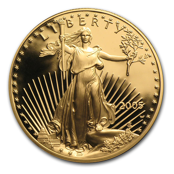 2005 Proof Gold American Eagle - 1 Troy Oz - Image 3