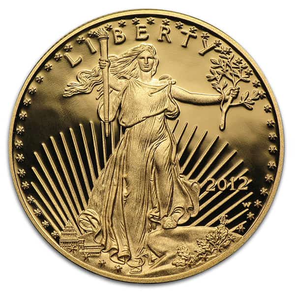 2012 Proof Gold American Eagle - 1 Troy Oz - Image 3