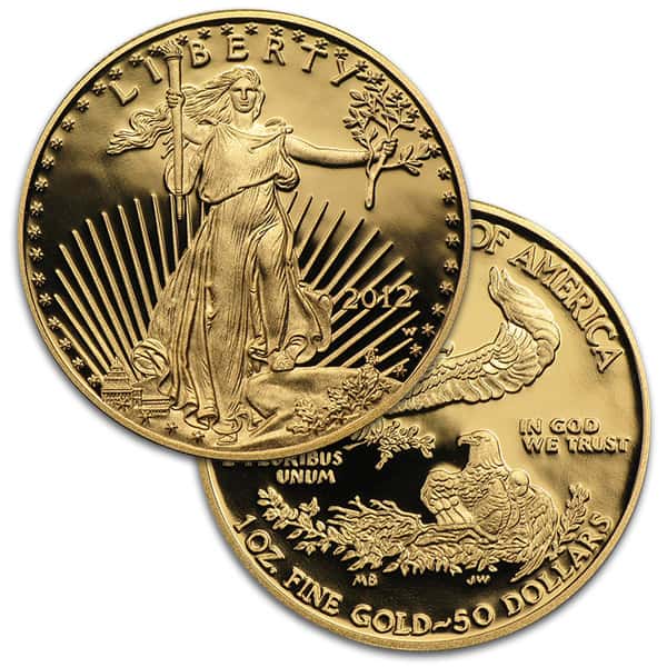 2012 Proof Gold American Eagle - 1 Troy Oz - Image 5