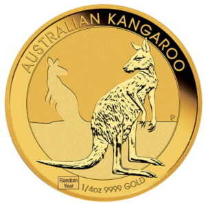 1/4 Oz Australian Kangaroo Gold Coins (Queen Elizabeth II - Random Date)