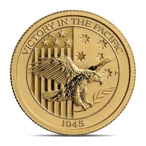 1/10 Oz Gold Australian Victory in the Pacific Coin, .9999 Pure (Dates Our Choice)