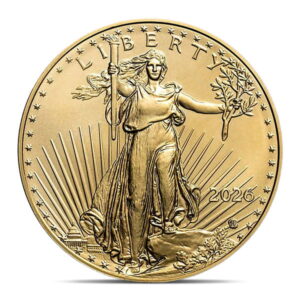 2026 1/4 Oz American Gold Eagle Coin 22k Purity