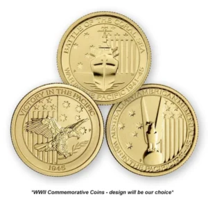 1/10 Ounce Perth Mint Gold Coin (World War II Commemorative / Design Our Choice)