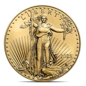 2025 Gold American Eagle Coin - 1 Troy Ounce, 22k Purity
