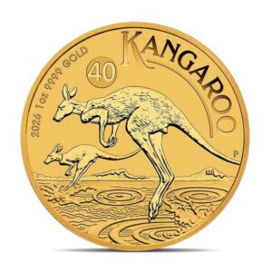 2026 Australian Kangaroo - 1 Troy Oz Gold .9999 Pure