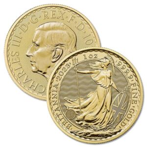 British Britannia, King Charles III - 1 Troy Oz, .9999 Pure Gold