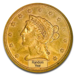 $2.50 U.S. Liberty Gold Quarter Eagles, Cleaned/Jewelry Grade