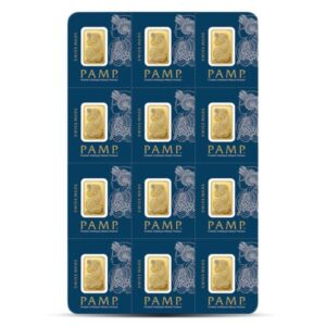 PAMP Multigram+12 Gold Bars - Qty 12 x 1g Bars .9999 Pure PAMP Multigram+12 Gold Bars - Qty 12 x 1g Bars .9999 Pure PAMP Multigram+12 Gold Bars - Qty 12 x 1g Bars .9999 Pure PAMP Multigram+12 Gold Bars - Qty 12 x 1g Bars .9999 Pure