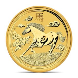Perth Mint Lunar Series - 2014 Year of the Horse, 2 Oz .9999 Gold