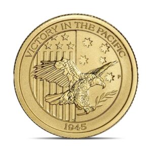 1/4 Oz Gold Australian Victory in the Pacific Coin, .9999 Pure (Dates Our Choice)