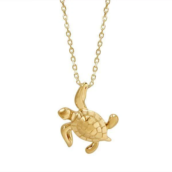 14K Honu Necklace